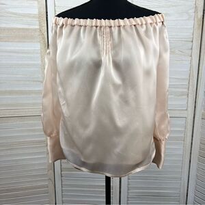 J Crew Collection Silk Off The Shoulder Party Blouse Top 8